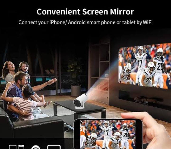 Transforma cualquier pared en una arena: ¡el proyector de juegos 2 en 1 que entretiene a toda la familia!