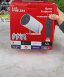 Transforma cualquier pared en una arena: ¡el proyector de juegos 2 en 1 que entretiene a toda la familia!