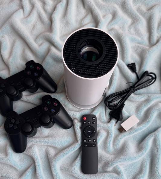 Transforma cualquier pared en una arena: ¡el proyector de juegos 2 en 1 que entretiene a toda la familia!